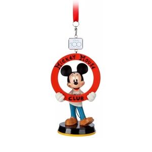 Mickey Club Sketchbook Christmas Ornament